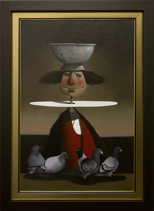 "The Advent of the Julian Colander"  |  oil on canvas  |  36 x 24 inches